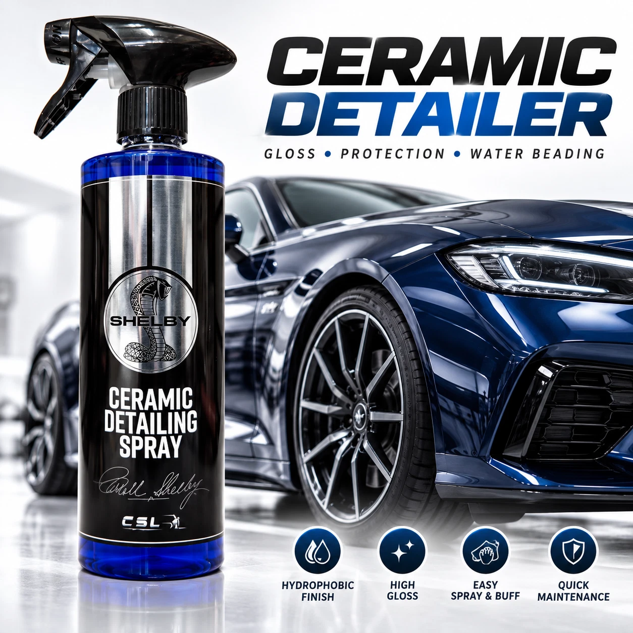 Shelby Ceramic Detailing Spray 500ml