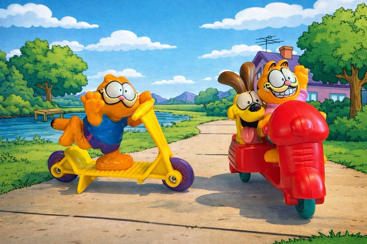 Garfield McDonald's Fast Food Premiums for sale - eBay