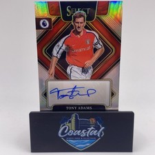2022-23 Panini Select Premier League Signatures Tony Adams Auto #S-TA Arsenal
