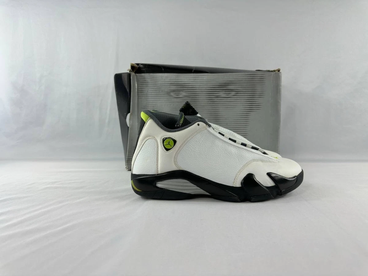 Preços baixos em Jordan 14 Retro White Chartreuse | eBay