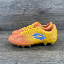 Lotto Solista 700 Superleggera Soccer Cleats Mens 8.5 Yellow Orange FG Boots