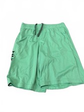 Under Armour Boys Loose Green Athletic Shorts Large