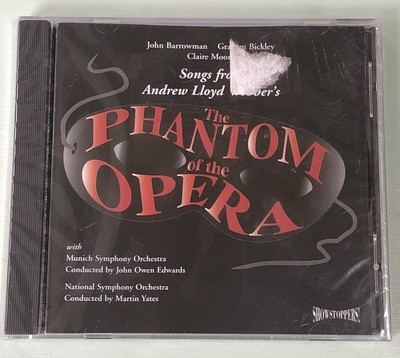 Songs from Andrew Lloyd Webbers The Phantom of the Opera CD, Sealed...