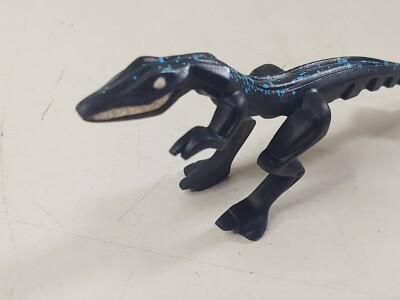LEGO Dinosaur Mutant Lizard Raptor Black Figure Dino Attack | eBay
