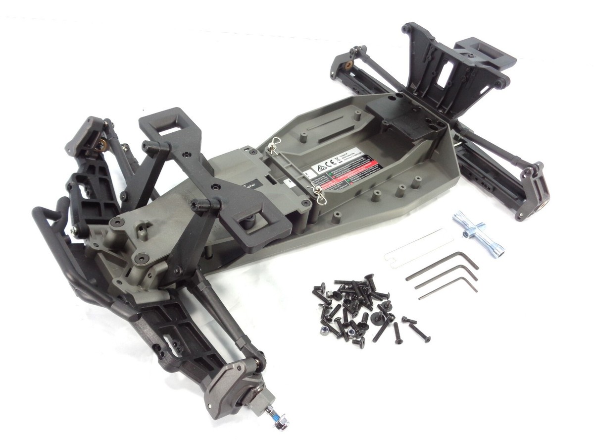 Traxxas Rustler XL-5 Chassis Kit Set Arms Shock Tower