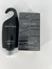 Avon Black Suede Mens Lot 3.4 oz. Eau de Toilette Spray & Hair And Body Wash NEW