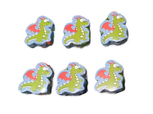 Niños Diseño de Dragón Paño Mágico de Franela Facial Toalla Mágica Fiesta Bolso Rellenos - Imagen 1 de 2