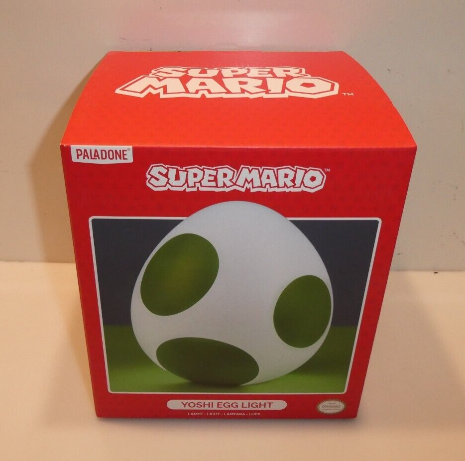 Paladone Yoshi Egg Light Officially Licensed Super Mario Bros