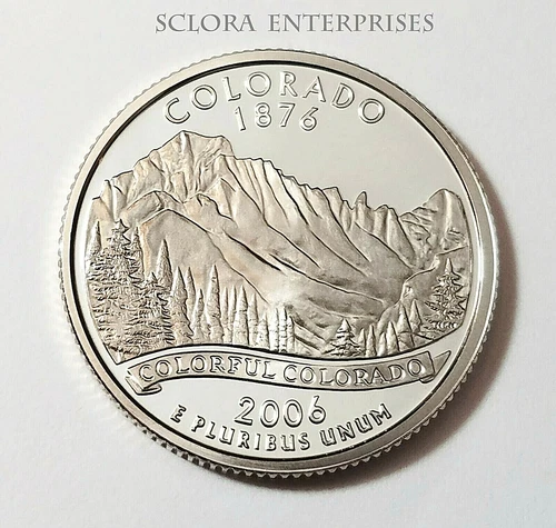 2006-S 50 State Quarters Colorado Proof — photo from another recent sale