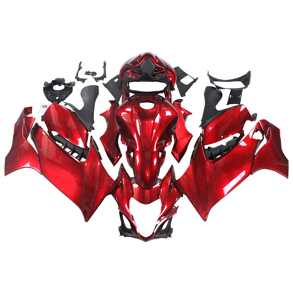 2021-2023 Suzuki GSXR1300 Hayabusa Candy Red Fairing Kit Fit For