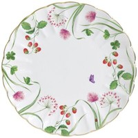 Kuchenteller En Plein Air FrüHlingswiese D. 19Cm Weiß Bunt Porzellan Easy Life