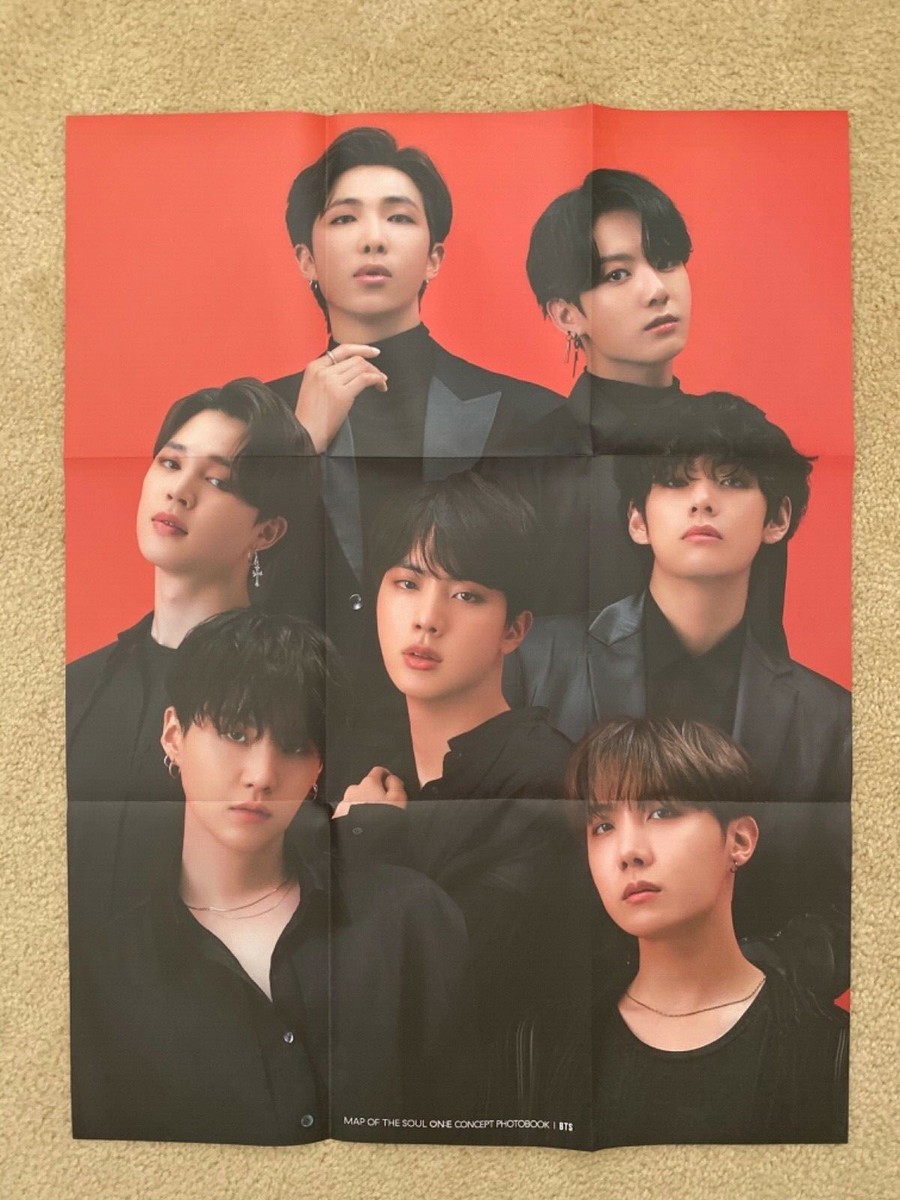 BTS Concept Book Map Of The Soul Persona One Poster FOLDED
