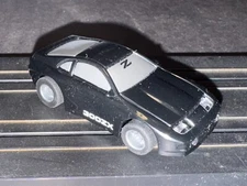 VTG - TYCO HP-7 Nissan 300zx Black #6310 HO Slot Car w/ HP7 Chassis - NEW