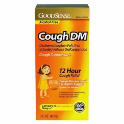 Child -Adult Cough DM  Alcohol-Free 5 Oz By Good Sense