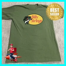 Billy Strings Fish Tour Band Green T-shirt Gift For Fan