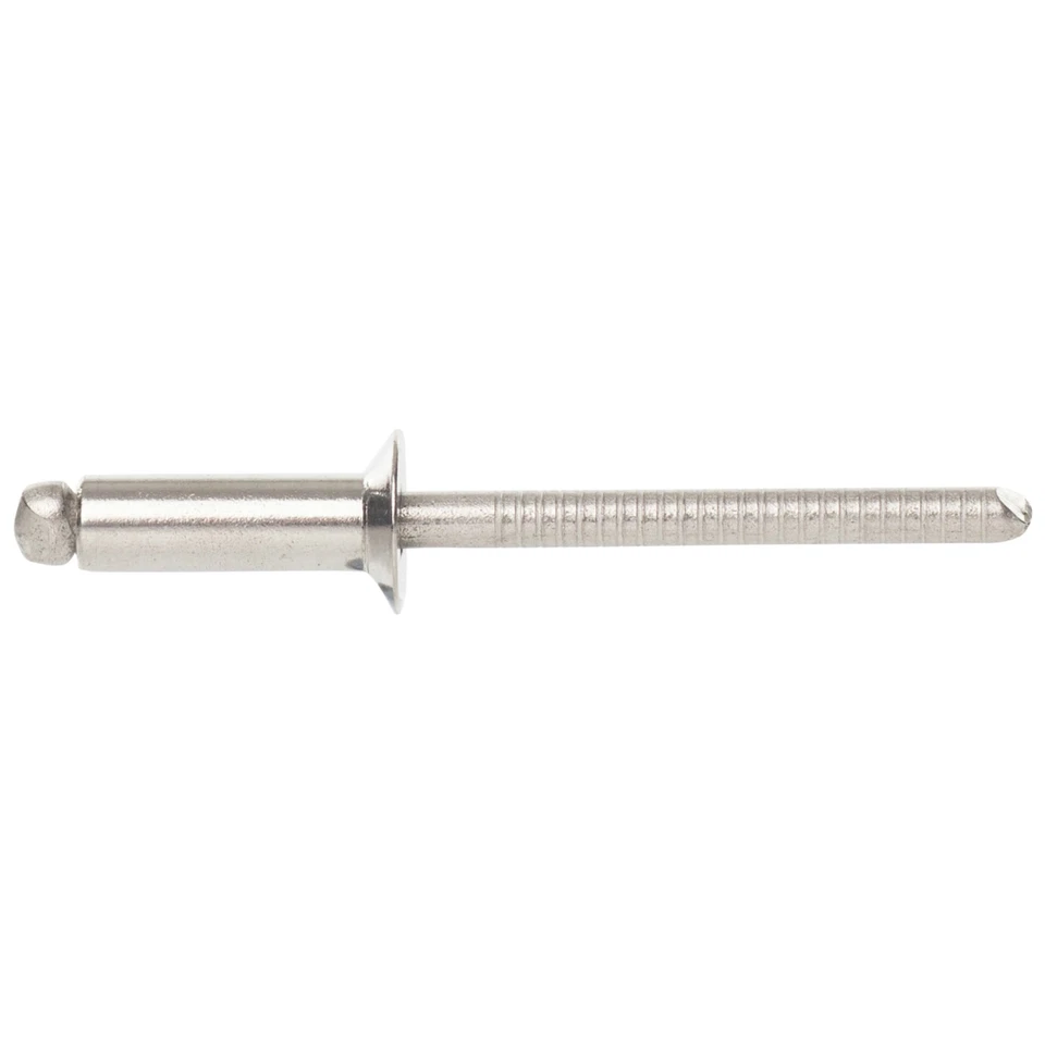 BOLT BASE COUNTERSUNK OPEN BLIND POP RIVETS A2 STAINLESS STEEL 3mm, 3.2mm, 4mm, 4.8mm, 5mm