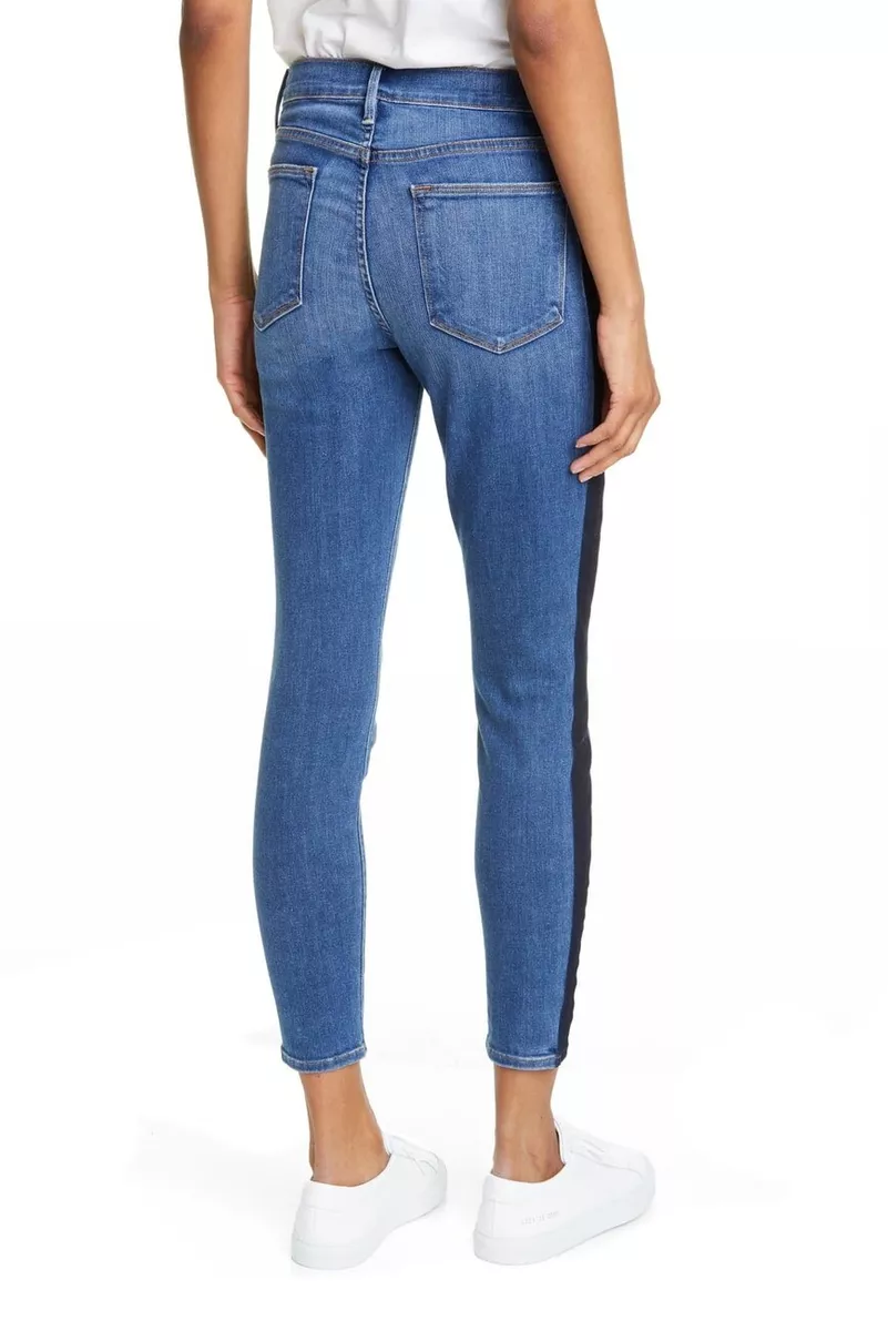 Striped tuxedo store jeans