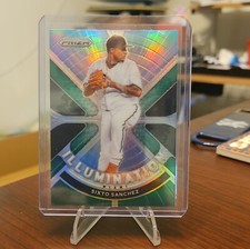 2021 Panini Prizm - Illumination Green Prizm #IL-2 Sixto Sanchez (RC)