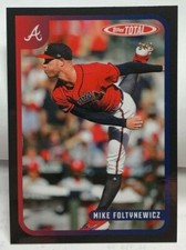 Mike Foltynewicz 2020 Topps Total #641 - BLACK Parallel #'d 5/5 - ATLANTA BRAVES