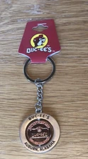 Buc-ee's Logo Spinner Keychain, Key Ring - Auburn Alabama Store