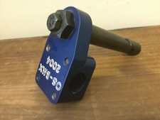 Inverted Blue OS-BMX stem similar to 'Pro Neck or Tuf Neck' Old School BMX