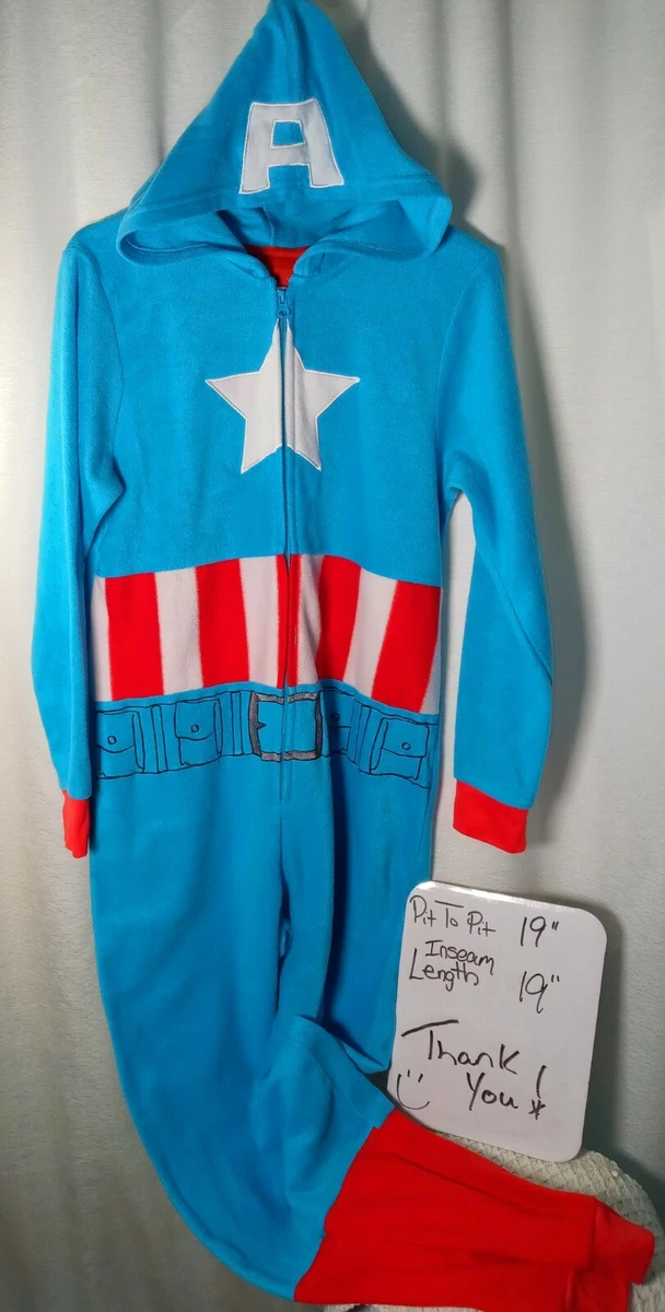 Captain america cheap adult onesie