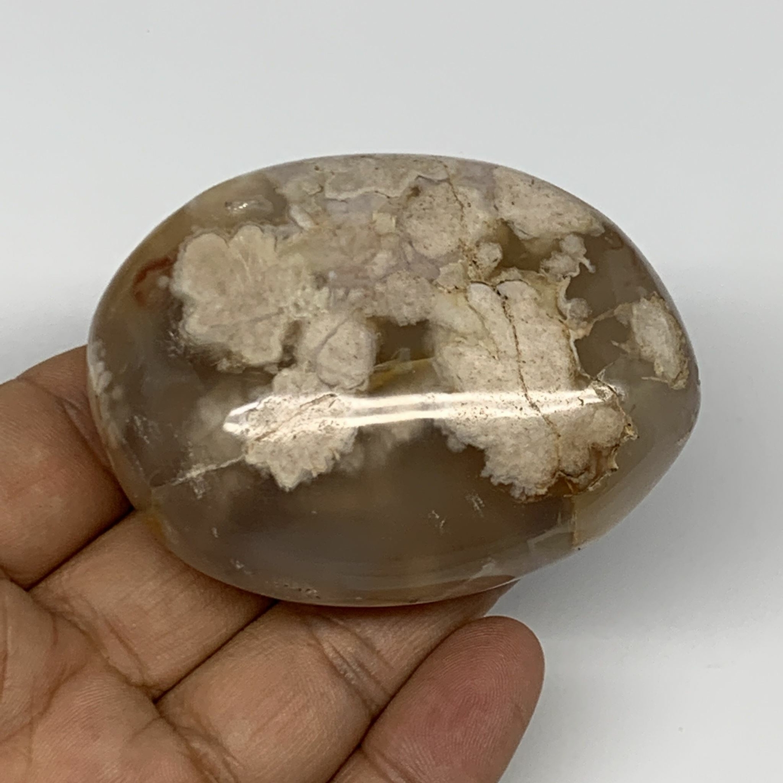 ブラックフラワーアゲート 2P ブラックフラワーアゲート 2P