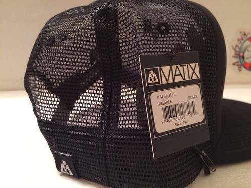 Gorra Matix Trucker Sombrero Gorra Fénix Negra con las botellas abiertas - Imagen 8 de 9