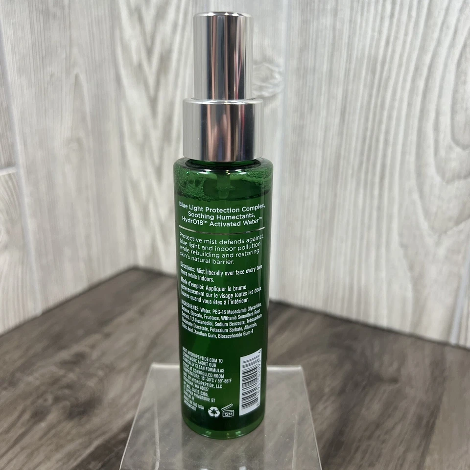 Hidropéptido - Niebla de raíz Somnifera - Escudo contra contaminación lumínica interior - 3,4 fl oz Foto 2 de 4