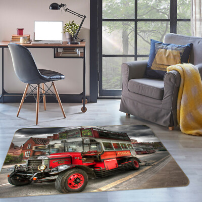 3D Mobile Store Car A181 Transport Game Non Slip Rug Mat Photo Carpet Zoe