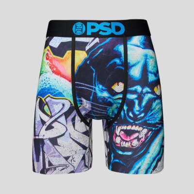 PSD Street Panther Graffiti Zähne Farbe Jaguar Boxershorts Slip 222180056