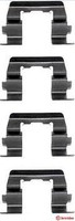 Brembo A 02 259 ZubehöRsatz, Scheibenbremsbelag
