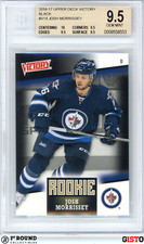POP 1: Josh Morrissey RC BGS 9.5: 2016-17 Upper Deck Victory Black SP Gisto