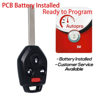 Replacement for 2010 2011 2012 2013 2014  Subaru Legacy Remote Key Fob CWTWBU766