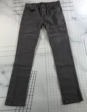 Joe's Pants Womens 32 Steel Grey Slim Fit Straight Leg Pockets Skinny