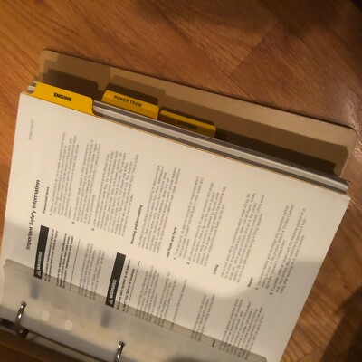 CATERPILLAR CAT 966F WHEEL LOADER SERVICE MANUAL S/N 4YG 8BG 3XJ 9YJ 1SL DIS