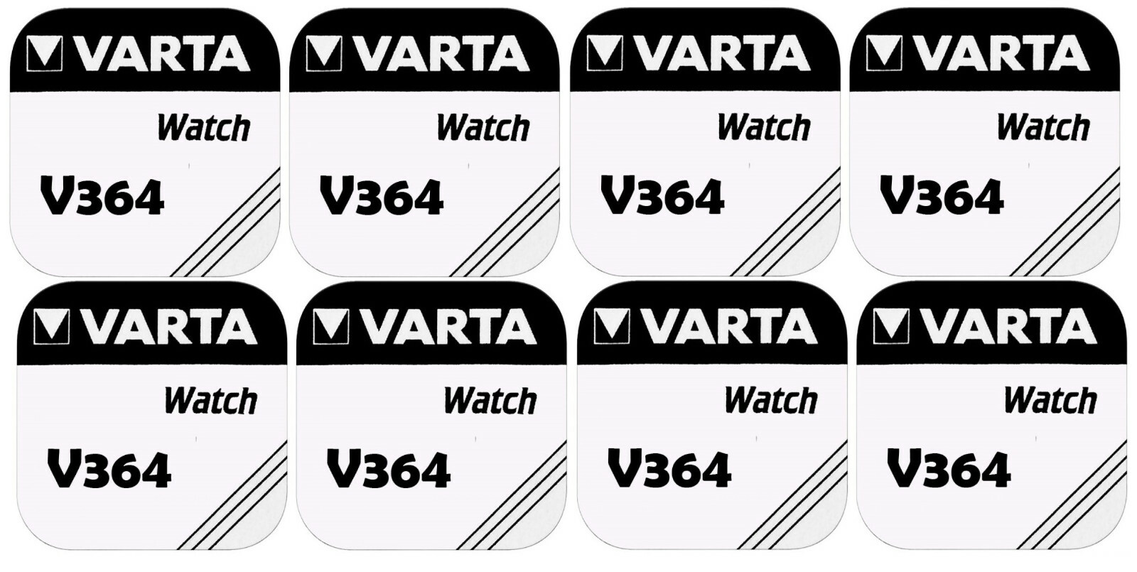 Thumbnail - 8x Varta 364 V364 Uhren-batterie Knopfzelle Sr60 Sr621 Ag1 Vartawatch