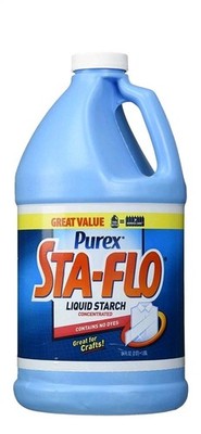 Purex Sta-Flo Liquid Starch Concentrated 64 Oz Crafts Quilting Discontinued