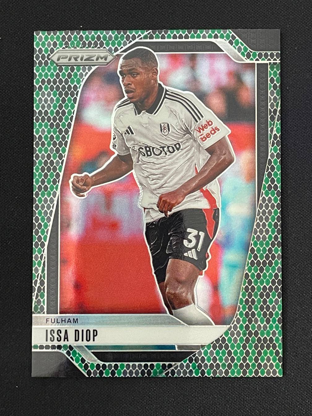 Issa Diop 2024-25 Panini Prizm Premier League Snakeskin #210