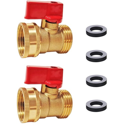 #ad #ad 4 Extra Pressure Washers Brass Shut Off Valve $26.39