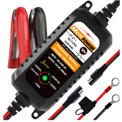 MOTOPOWER MP00205A 12V 800mA Automatischer Akku