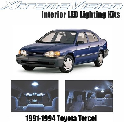 XtremeVision Interior LED for Toyota Tercel 1991-1994 (2 Pieces) Cool White...