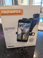New Carson Monopix 8x24mm Monocular w/ Smartphone Adapter MP-842IS