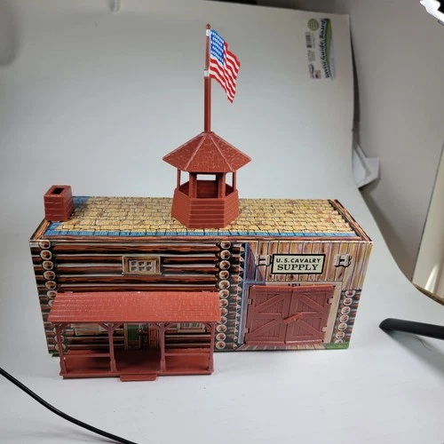 Vintage MARX Toys FORT APACHE Play Set U.S CAVALRY SUPPLY