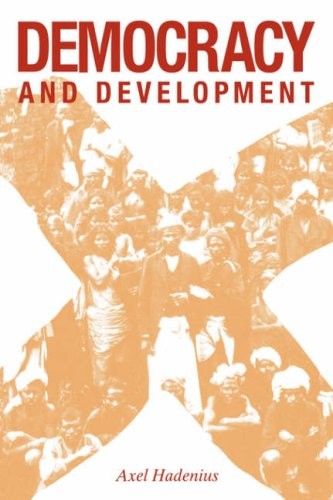 Democracy and Development: Hadenius. Hadenius 9780521055307 Free Shipping<|