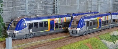 LS Models 10393 Triebwagen AGC B 82783/82784, geliefert TER ELSASS, 4 Kisten
