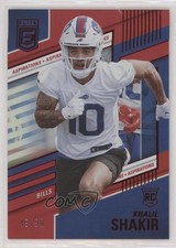 2022 Panini Donruss Elite Rookies Aspirations /90 Khalil Shakir #166 n0c