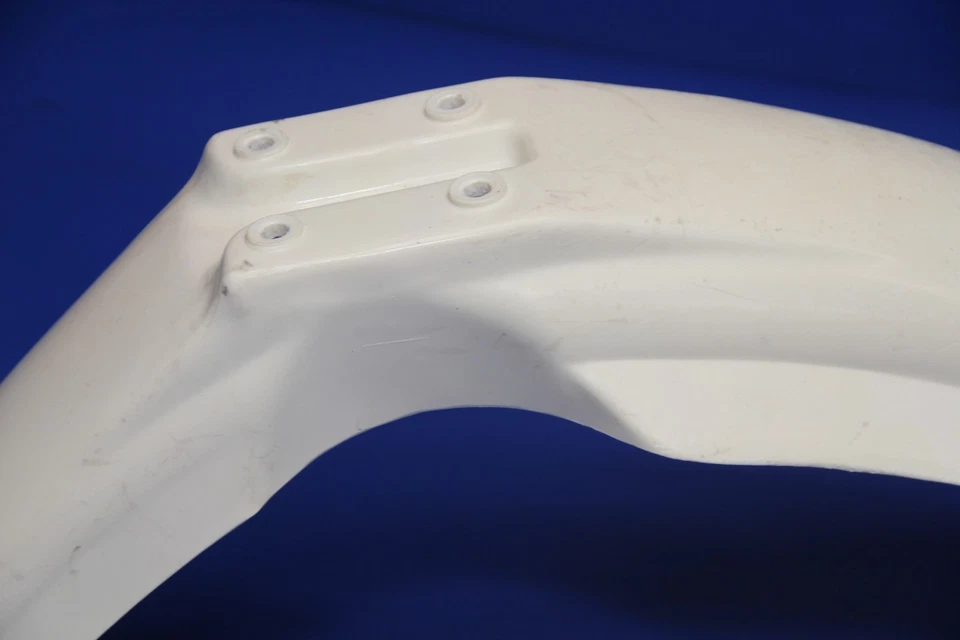 85-91 XT350 XT600 XT250 1991 guardabarros delantero protector contra salpicaduras protector de barro plástico negro Foto 3 de 4