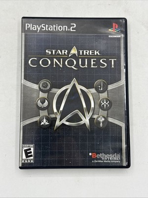 Star Trek: Conquest (Sony PlayStation 2, 2007) PS2 Complete CIB