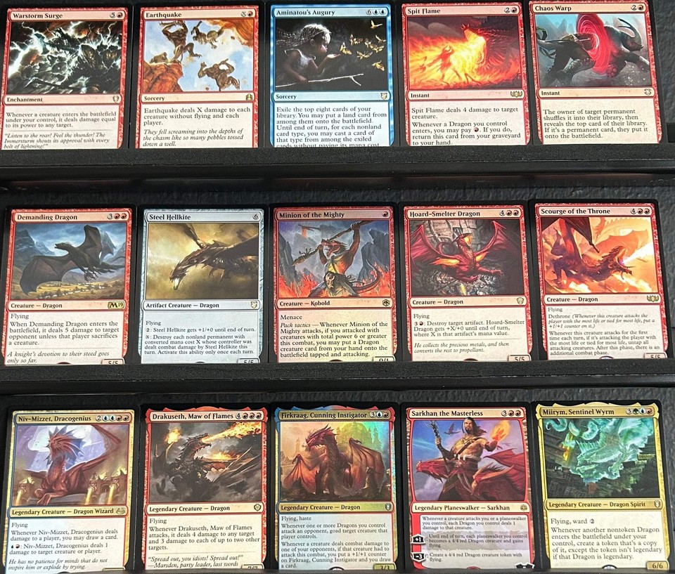 mtg miirym commander deck EDH | Dragon Deck create a token thats a copy of it Miirym, Sentinel Wyrm. Go Big